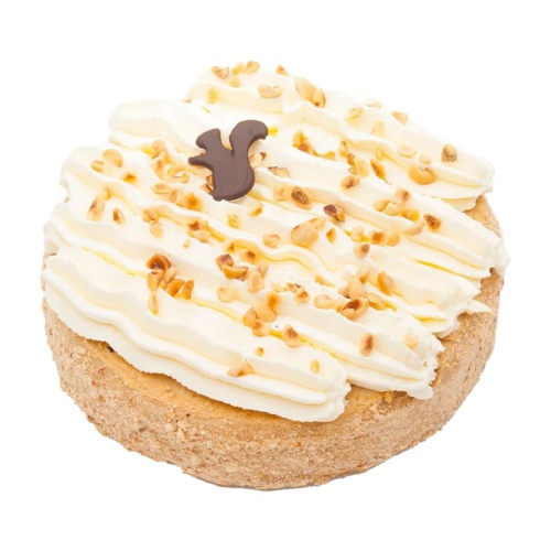 Hazelnoot slagroom taart