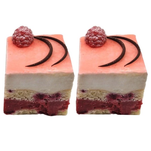 Framboos tonkaboon (2 stuks,vegan)