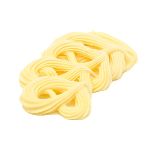 Chocolade krakelingen Wit per 100 gram