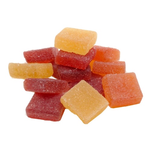 Vruchten blokjes (250 gram)