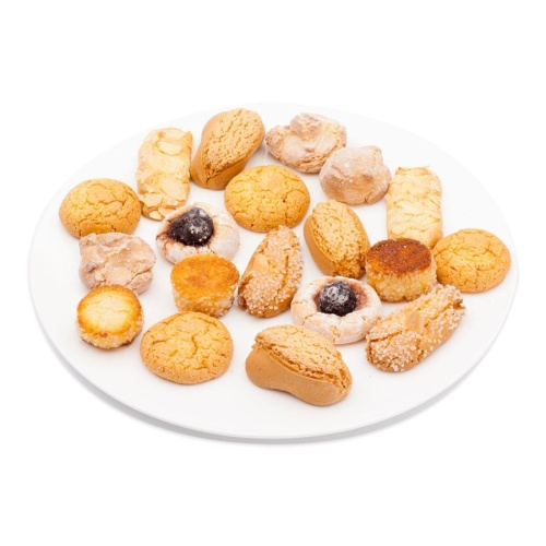 Gesorteerd amandelkoek