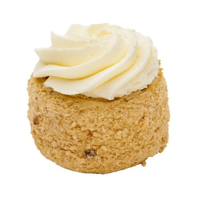 Hazelnoot slagroom gebak