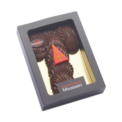 Chocolade room letter puur (klein)