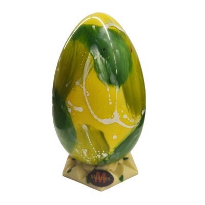 Chocolade Paasei Groen - Wit
