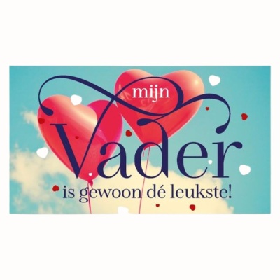 Vaderdag schild (mijn vader)