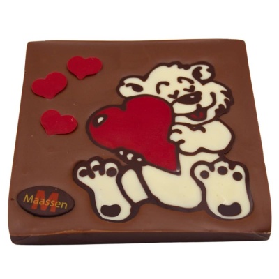 Moederdag chocolade beertje melk