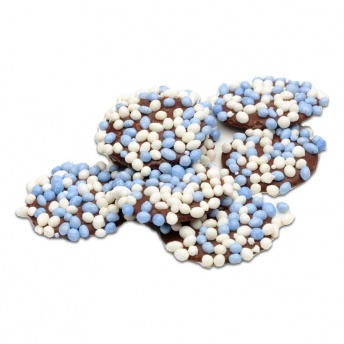 Chocolade geboorte flik Puur Blauw