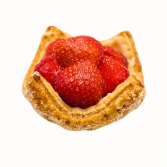 Aardbeien schelp